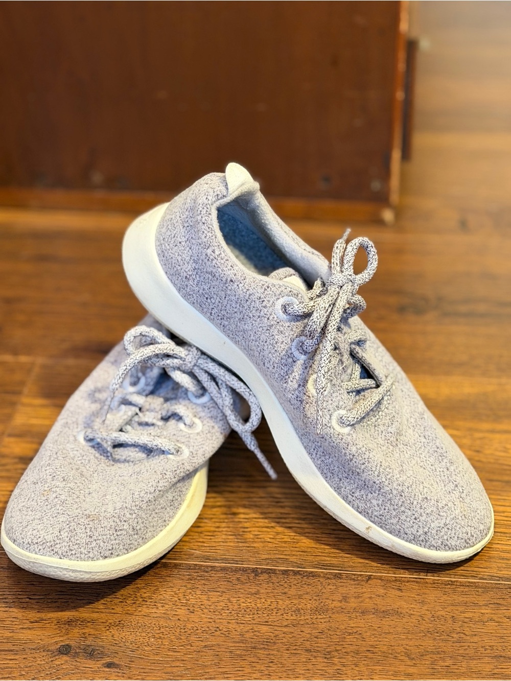 allbirds Women's Knit Sneakers in Light Lavender Heather